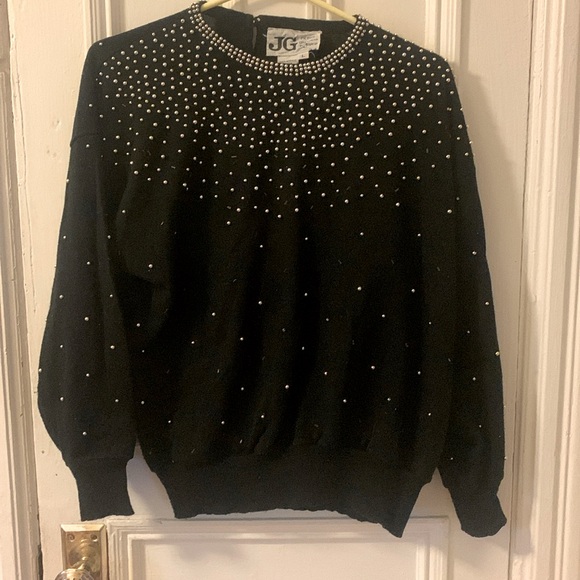 JG beaded sweater by Joyce, Petit collection - Picture 1 of 5